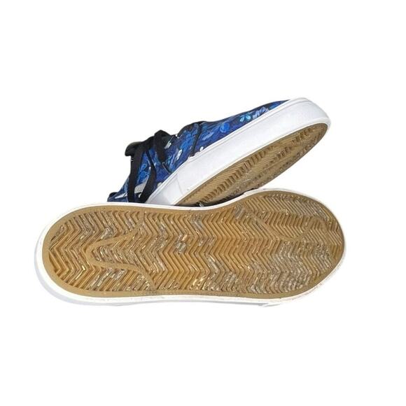 Nike SB Satire Canvas Premium Floral Royal Blue Sneakers M11 - Picture 5 of 6